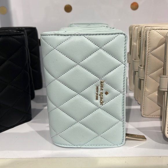 Kate Spade Carey Medium Compartment Bifold Wallet
COLOR: Turquoise - Picture 15 of 16